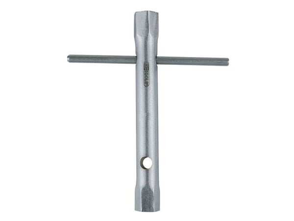 KS Tools 518.0885, Tändstiftsnyckel, 1 styck, Krom, Kromvanadinstål, ISO 1085, DIN 896, ISO 2236