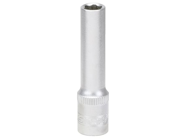 KS Tools 911.1479, Uttag, 1/4", 1 huvuden, 4 mm, Kromvanadinstål, DIN 3120, ISO 1174, DIN 3124, ISO 2725