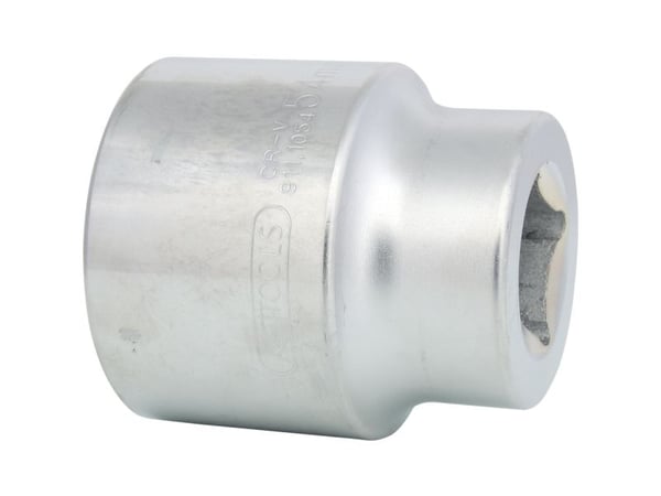 KS TOOLS 2,50 cm (1") CLASSIC sekskantsokkel, kort, 54 mm (911.1054)