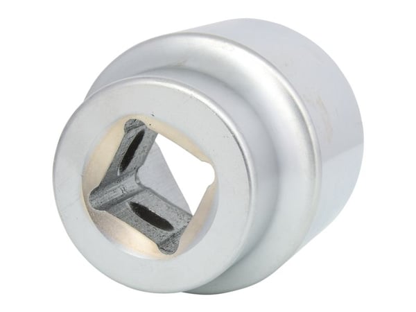 KS TOOLS 2,50 cm (1") CLASSIC sekskantsokkel, kort, 54 mm (911.1054)