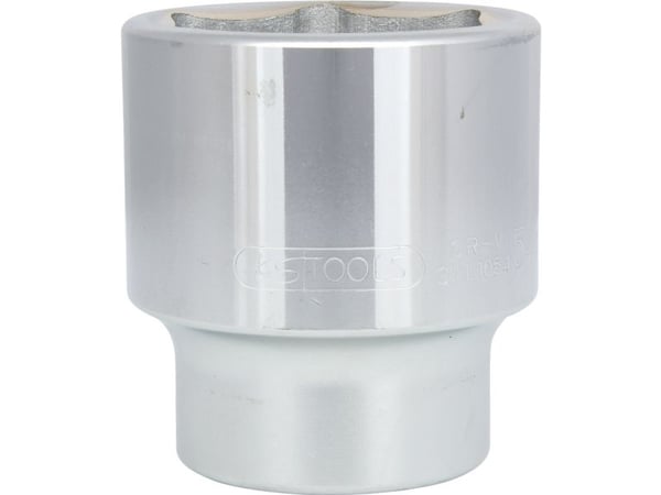 KS TOOLS 2,50 cm (1") CLASSIC sekskantsokkel, kort, 54 mm (911.1054)