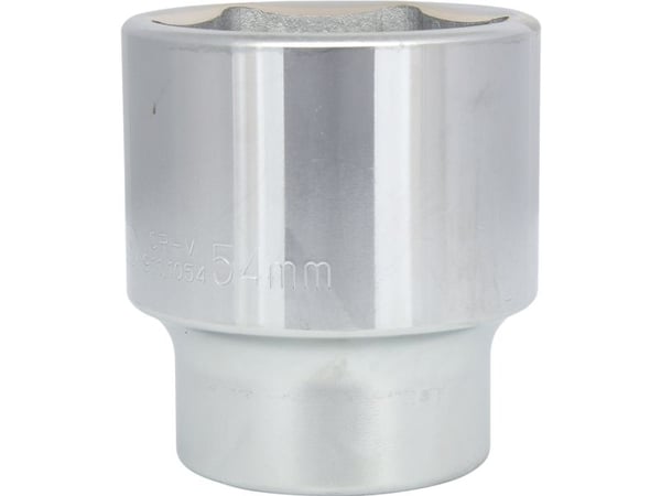 KS TOOLS 2,50 cm (1") CLASSIC sekskantsokkel, kort, 54 mm (911.1054)