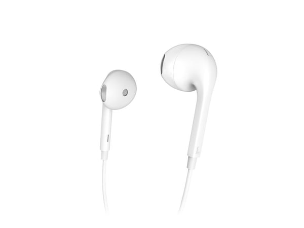 Hama Glow, Ledningsført, Opkald/musik, 20 - 20000 Hz, 12 g, Headset, Hvid