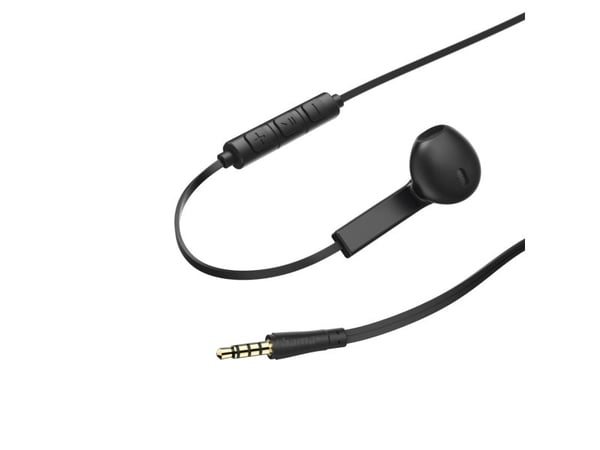 Hama Advance, Koblet med ledninger (ikke trådløs), Samtaler/musikk, 20 - 20000 Hz, 14 g, Hodesett, Svart