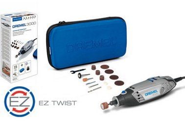 Dremel Monitoimityökalu 3000 130W + 15 tarviketta (F0133000JC) Dremel Monitoimityökalu 3000 130W + 15 tarviketta (F0133000JC)