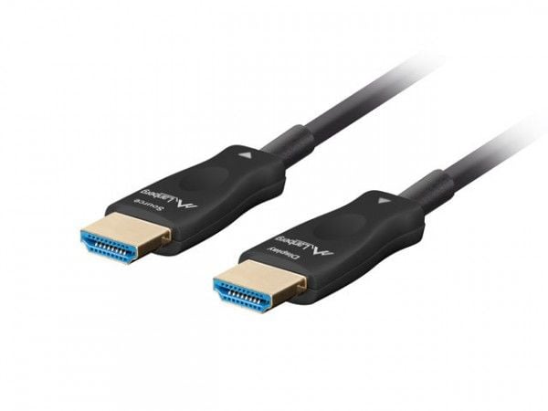 KAAPELI HDMI M/M V2.1 40M 8K MUSTA OPTINEN AOC LANBERG