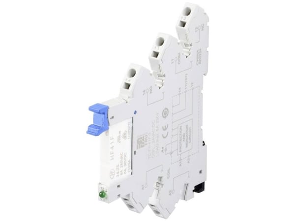 TRU COMPONENTS TC-FY-41F-3 24V teollisuusrele Nimellisjännite: 24 V/AC, 24 V/DC Katkaisuvirta (max.): 6 A 1 x katkaisukosketin, 1 x sulkukosketin 1...