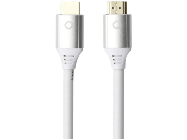 OEHLBACH D1C92497, 5 m, HDMI Type A (Standard), HDMI Type A (Standard), 3D, 48 Gbit/sek., Hvid