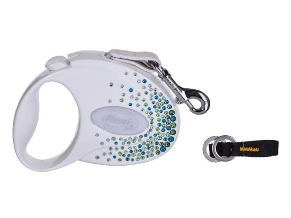 FLEXI Glam Splash Leaf, S STRIP 3m, valkoinen