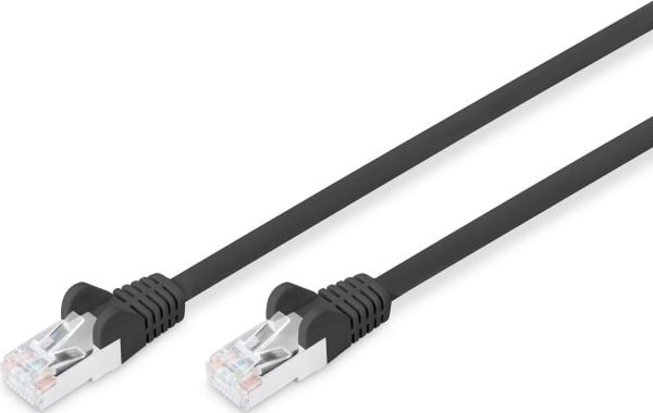 DIGITUS - Patchkabel - RJ-45 (han) til RJ-45 (han) - 1 m - SFTP - CAT 6 - booted, halogenfri, knastfri - lajittelu