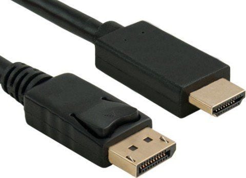 SAVIO CL-136 - DisplayPort-kabel - DisplayPort (hann) til DisplayPort (hann) - DisplayPort 1.2 - 2 m - 4K-støtte - svart