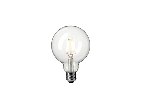 DEKOPÆRE LED 3W globe Ø95 gyldent glass