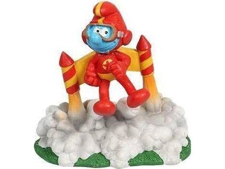 AQUA DELLA dekorasjon Smurf rød 11,6x7,7x11,5 cm