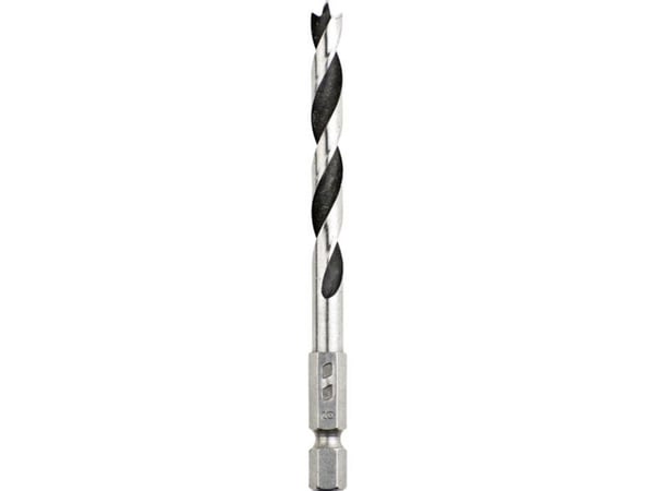 kwb 513904, Drill, 4 mm, 50 mm, Løvtre, Mykt tre, 6,35 mm, 4 cm
