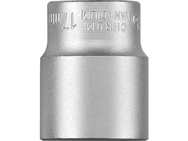 kwb 372217, 1 stykker, 76,2 / 8 mm (3 / 8"), 17 mm, Kromvanadiumstål, Grå