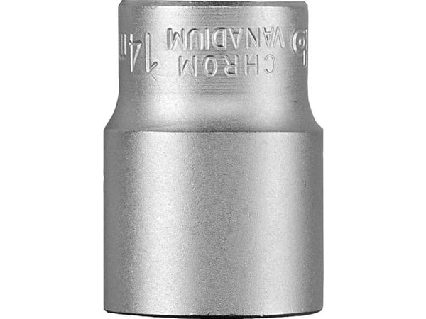 kwb 372214, 1 stykker, 76,2 / 8 mm (3 / 8"), 14 mm, Kromvanadiumstål, Grå