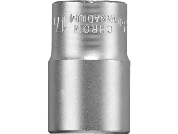 kwb 372317, Kraftpipe, Sølv, 1 hoder, 1/2", Metrisk/imperisk, 17 mm
