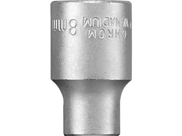 kwb 372208, 1 stykker, 76,2 / 8 mm (3 / 8"), 8 mm, Kromvanadiumstål, Grå