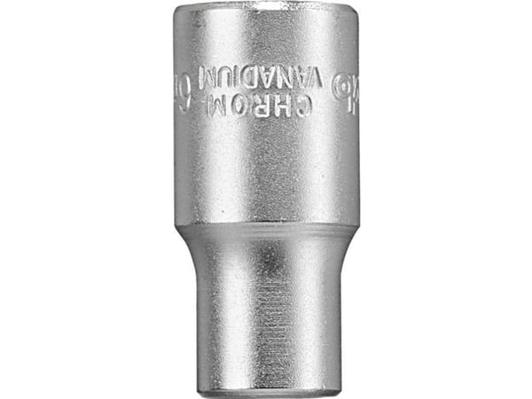 kwb 372106, 1 kpl, 25,4 / 4 mm (1 / 4"), 6mm, Kromivanadiini-teräs, Harmaa