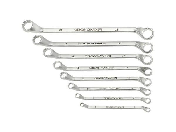 kwb 440300, Rustfritt stål, Rustfritt stål, 6,7,8,9,10,11,12,13,14,15,16,17,18,19,20,22 mm, 8 stk