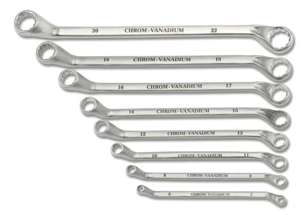 kwb 440300, Rustfritt stål, Rustfritt stål, 6,7,8,9,10,11,12,13,14,15,16,17,18,19,20,22 mm, 8 stk