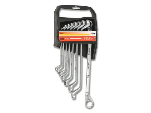 kwb 440300, Rustfritt stål, Rustfritt stål, 6,7,8,9,10,11,12,13,14,15,16,17,18,19,20,22 mm, 8 stk