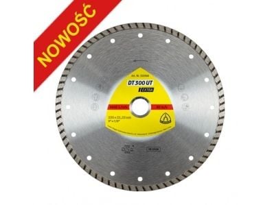 KLINGSPOR TURBO DIAMANT MÅL 125 mm x 1,9 mm x 22,2 mm EKSTRA DT300UT, BETON