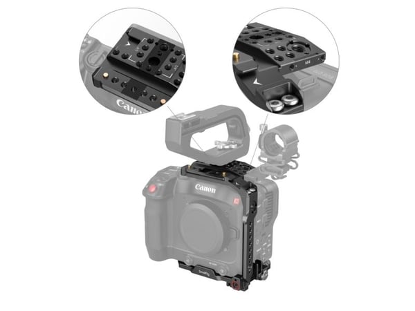 SmallRig 3899, Bur, Sort, Aluminium, Rustfritt stål, 1 stykker, Canon, Canon EOS C70 3899