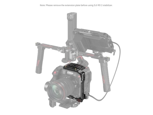 SmallRig 3899, Bur, Sort, Aluminium, Rustfritt stål, 1 stykker, Canon, Canon EOS C70 3899