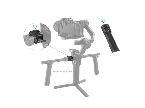 SmallRig 3920, Controller, DJI, 1 stykker, Aluminiumslegering, Silikon, Sort, USB-C