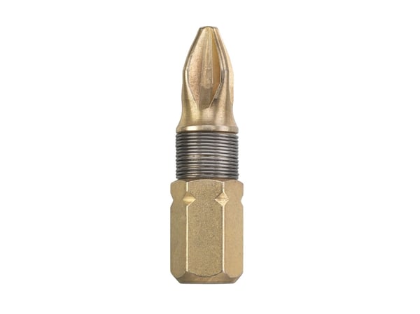 kwb 126102, 1 stykker, Pozidriv, PZ 2, Rustfritt stål, 25 mm, 25,4 / 4 mm (1 / 4")