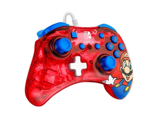 PDP Rock Candy: Mario Punch, Pad-ohjain, Nintendo Switch, Nintendo Switch Lite, Nintendo Switch OLED, D-pad, Valikkopainike, Analoginen/Digitaaline...