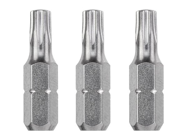 Einhell Kwb industrielle stål bits T10 / 25 mm 3 stk.
