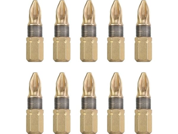 kwb 126112, 1 stykker, Pozidriv, PZ 2, Rustfritt stål, 25 mm, 25,4 / 4 mm (1 / 4")