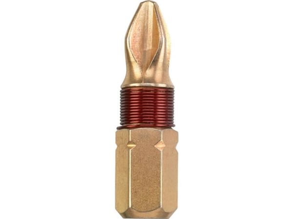 kwb 126001, 1 stykker, Philips, PH 1, Rustfritt stål, 25 mm, 25,4 / 4 mm (1 / 4")