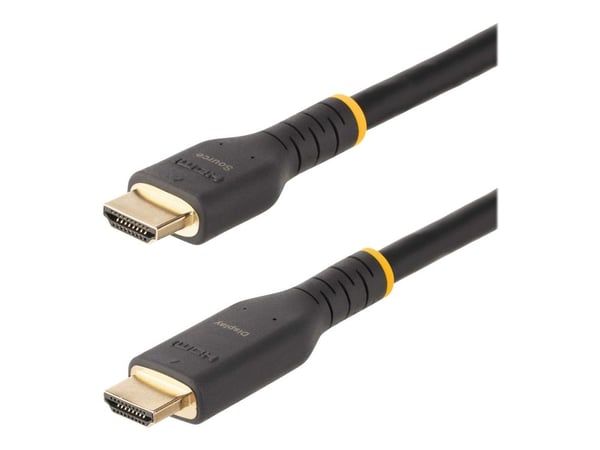 StarTech.com 30ft (10m) Active HDMI Cable w/ Ethernet - HDMI 2.0 4K 60Hz UHD - Rugged HDMI Cord w/ Aramid Fiber - Durable High Speed HDMI Cable - H...