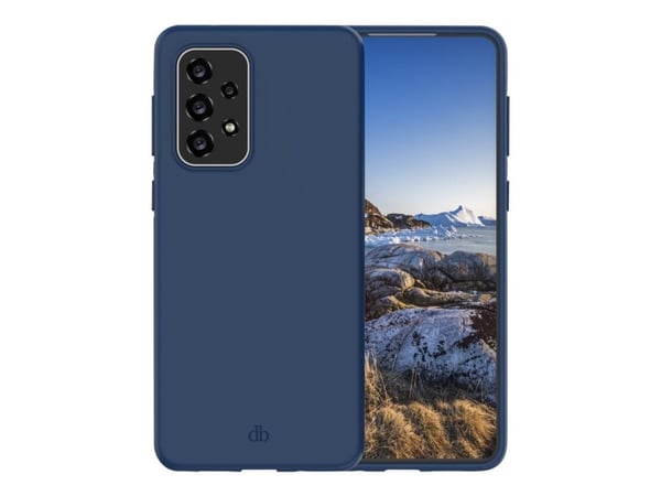 dbramante1928 Greenland - Baksidesskydd för mobiltelefon - 100 % återvinningsbart plast - havsblå - för Samsung Galaxy A33 5G