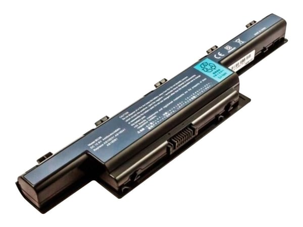 CoreParts - Batteri til bærbar PC - 6-cellers - 4400 mAh - svart - for Acer Aspire 45XX, 47XX, 52XX, 5336, 55XX, 57XX, 7740; Packard Bell Easy Note...