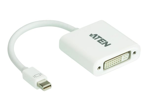 ATEN VC960 - DisplayPort-adapter - Mini DisplayPort (hann) til DVI-I (hunn) - 20 cm - hvit