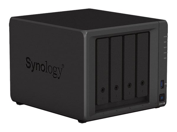Synology Disk Station DS923+ - NAS-server - 4 brønner - SATA 6Gb/s / eSATA - RAID 0, 1, JBOD, 5, 6, 10 - RAM 4 GB - Gigabit Ethernet - iSCSI støtte