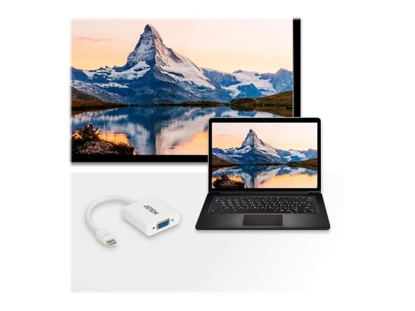 ATEN VC920 - Videotransformator - Mini DisplayPort - VGA