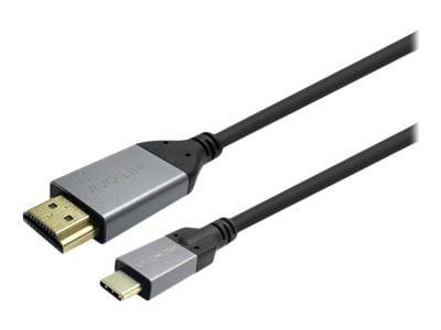 VivoLink - Adapterkabel - 24 pin USB-C hane till HDMI hane - 5 m - svart - 4K60Hz stöd