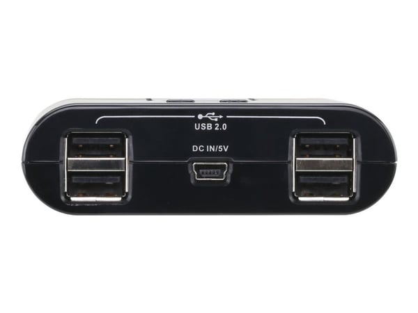 ATEN US224 2-Port USB Peripheral Sharing Device - USB-periferdelesvitsj - stasjonær