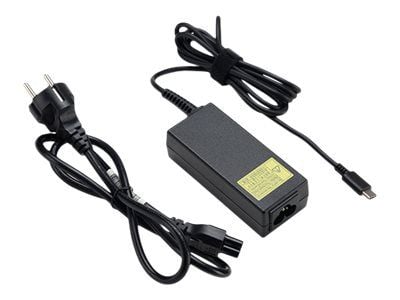 Acer - Strømadapter - 45 watt - Den europeiske union - svart - for Chromebook Spin 13; TravelMate P2410, P2510, P614, TMP614; TravelMate X3; X5