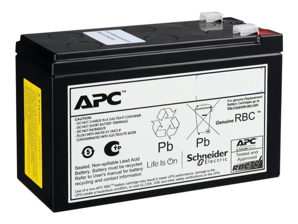 APC - UPS-akku - VRLA - 2 x akku - Blysyre - 9 Ah - 0U - Easy UPS SRV SRV1KA, SRV1KI, SRV1KIL, SRV1KIL; Smart-UPS SRV1KI; Smart-UPS SRV1KI