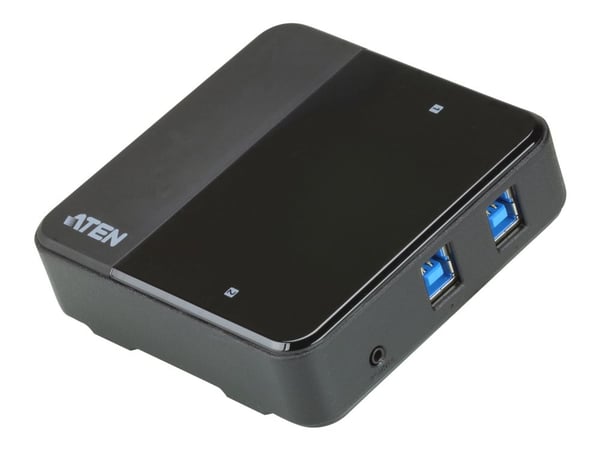 ATEN US234 - USB-växel - 2 x SuperSpeed USB 3.0 - skrivbordsmodell