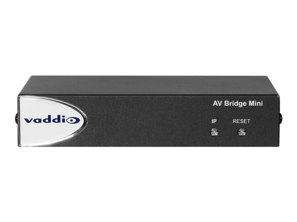 Vaddio AV Bridge Mini - Ljud/video över IP-kodare