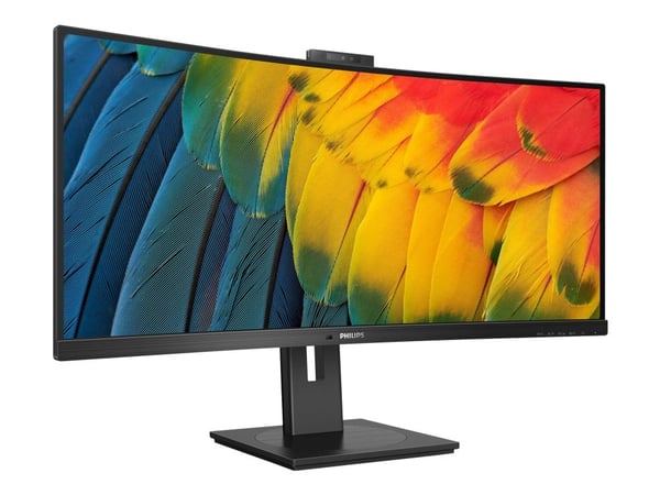 Philips 34B1U5600CH - 5000 Series - LED-skjerm - kurvet - 34" - 3440 x 1440 WQHD @ 120 Hz - VA - 350 cd/m² - 3000:1 - 4 ms - HDMI, DisplayPort, USB...