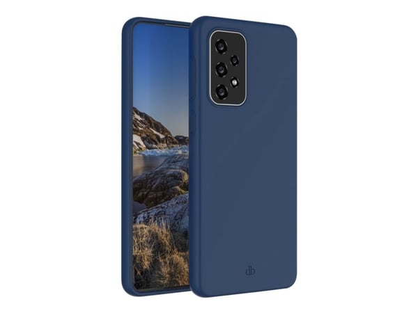 dbramante1928 Greenland - Baksidesskydd för mobiltelefon - 100 % återvinningsbart plast - havsblå - för Samsung Galaxy A33 5G