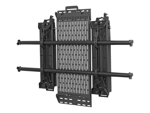 Chief Fusion Large Adjustable Fixed Display Wall Mount - For Displays 42-86" - Black - Monteringssett (veggmontering) - for flatpanel - svart - skj...